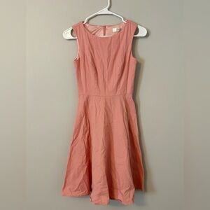 Vintage Pink Tea Dress